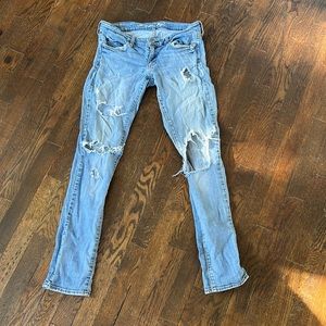American Eagle Ripped Jeans